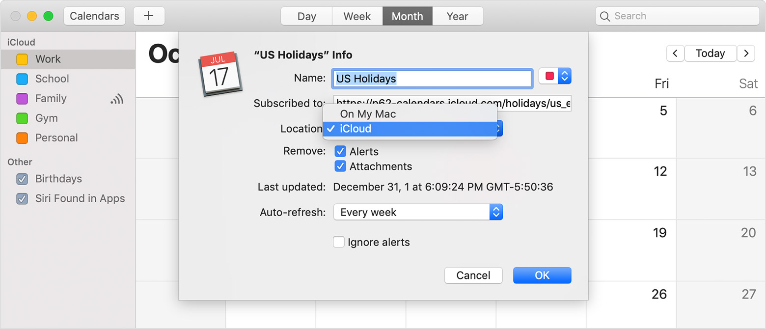 can i add ical events to outlook for mac